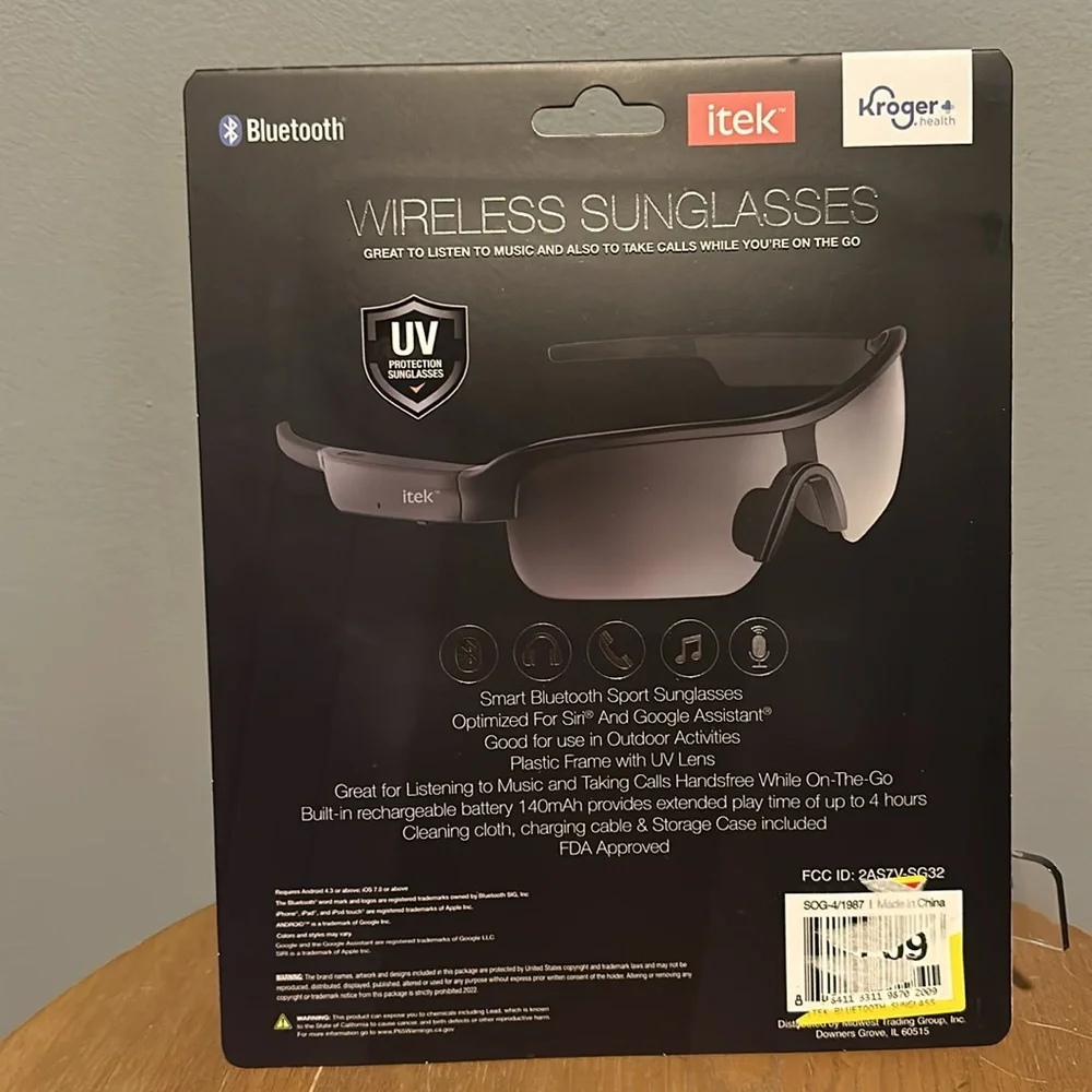 ITek Wireless 🛜 Sunglasses.😎